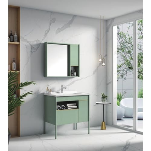 Bộ tủ chậu lavabo Treo Tường Caesar EH05259A