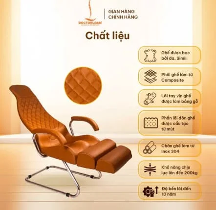 Chất liệu cao cấp – Bền bỉ, thân thiện với sức khỏe