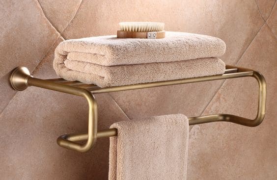 Giá treo khăn đồng