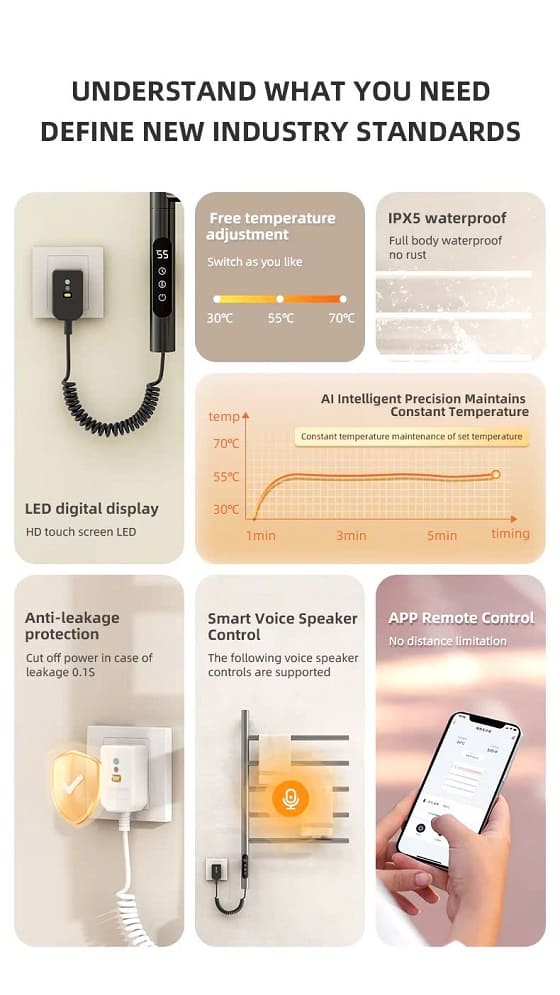 Giàn sấy khăn Miken 