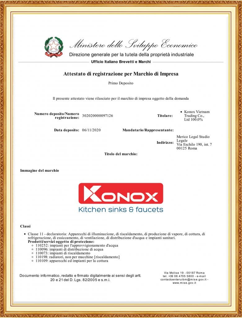 Giới thiệu thương hiệu của Konox