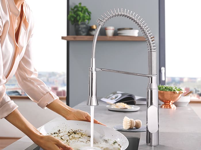 Vòi rửa bát nóng lạnh Grohe 31379000