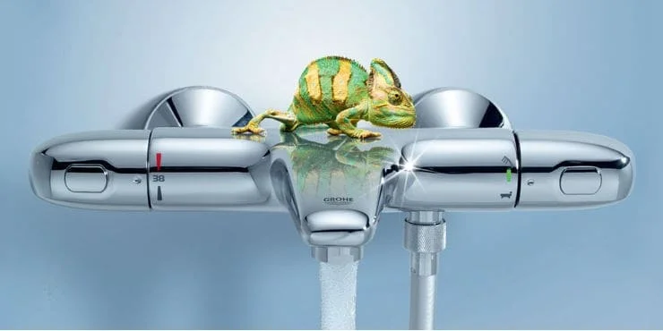 Công nghệ điều chỉnh nhiệt độ sen tắm Grohe 