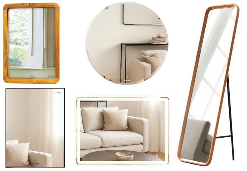 Gương GLS đa dạng mẫu mã