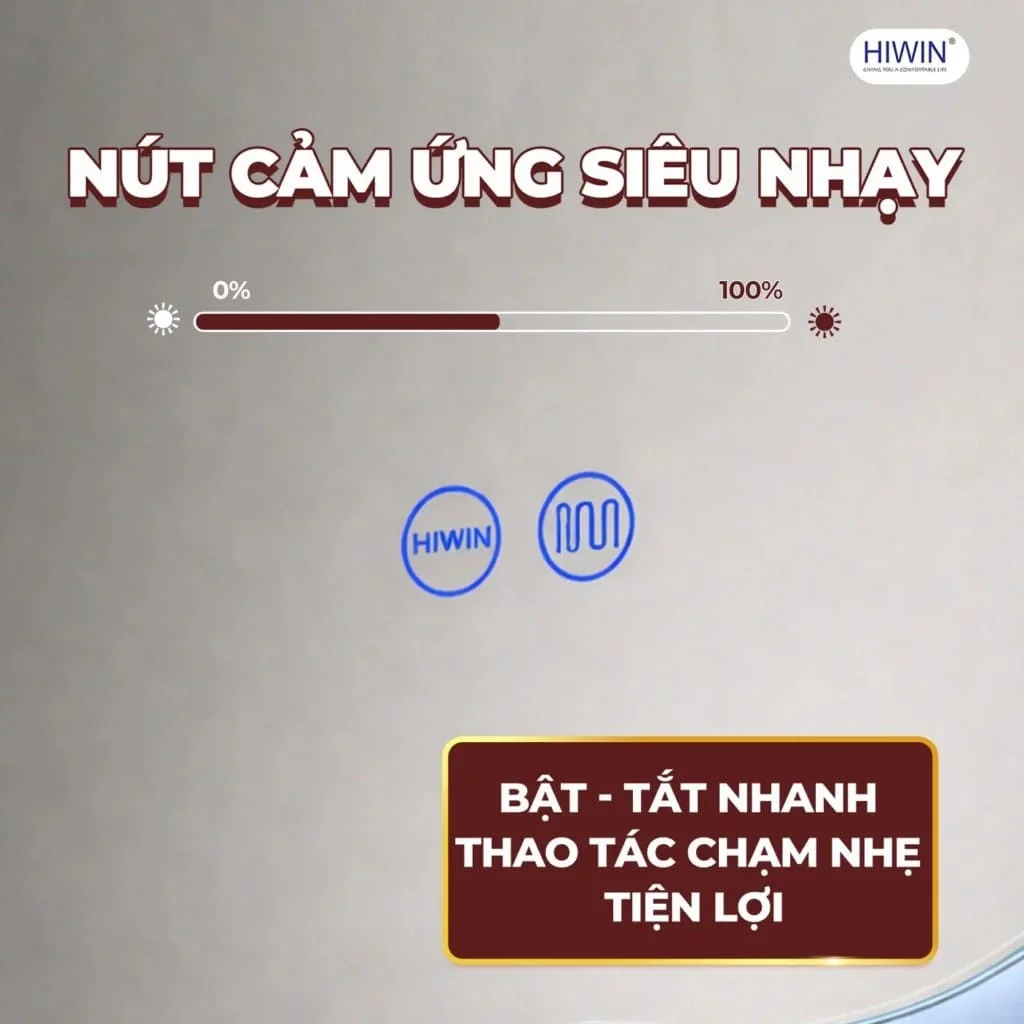 Gương Hiwin cảm ứng siệu nhạy