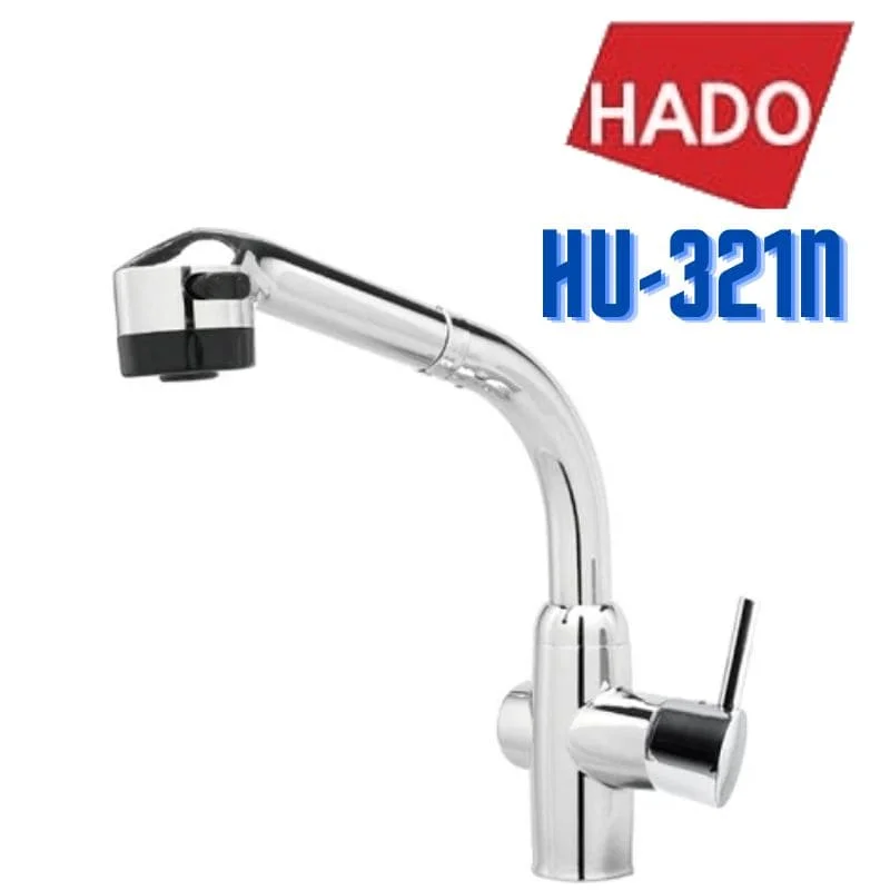 Vòi chậu rửa bát rút Hàn Quốc Hado HU-321