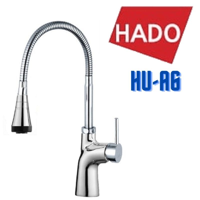 Vòi chậu rửa bát cần mềm Hàn Quốc Hado HU-A6