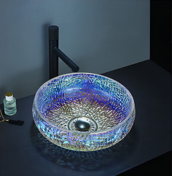 Chậu đặt bàn pha lê HJ-60CR