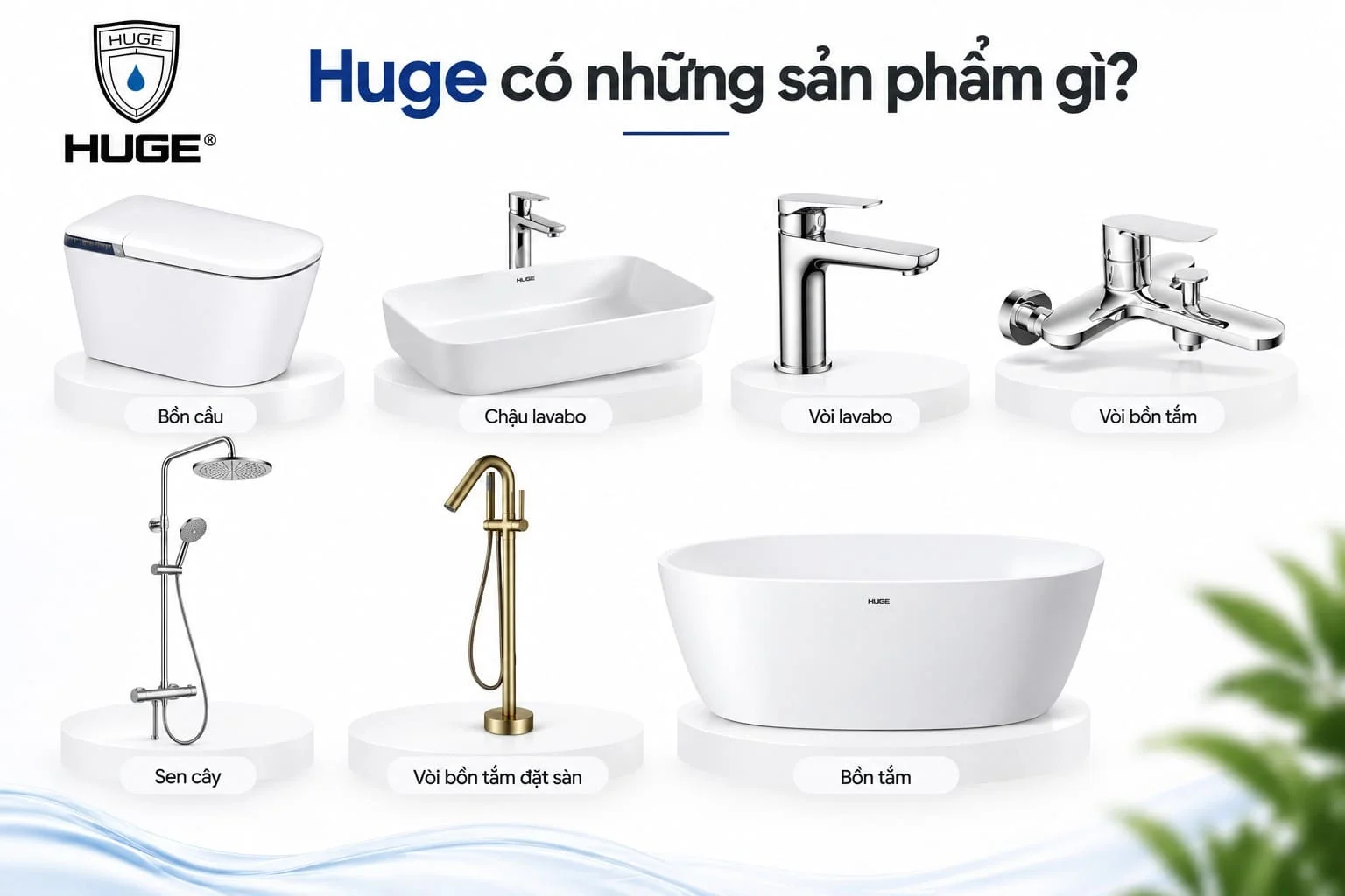 Huge có những sản phẩm gì?