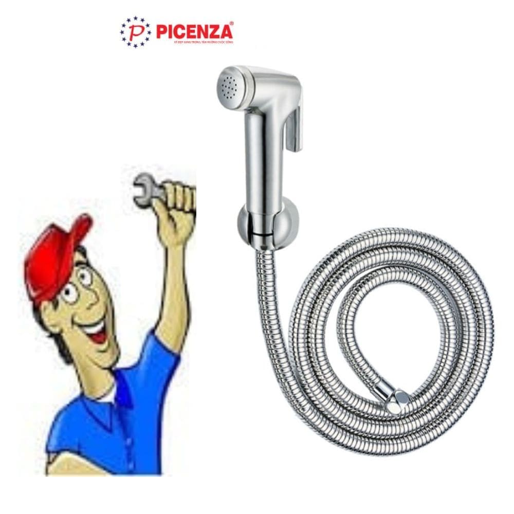 Hướng dẫn lắp đặt vòi xịt 