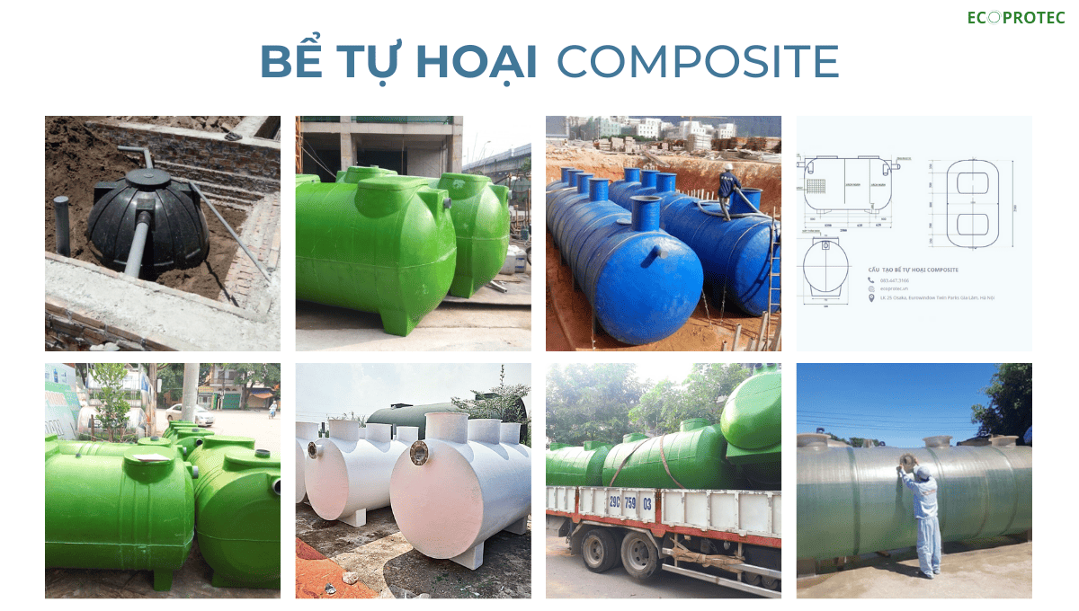 Hướng dẫn lựa chọn & mua bể tự hoại composite phù hợp