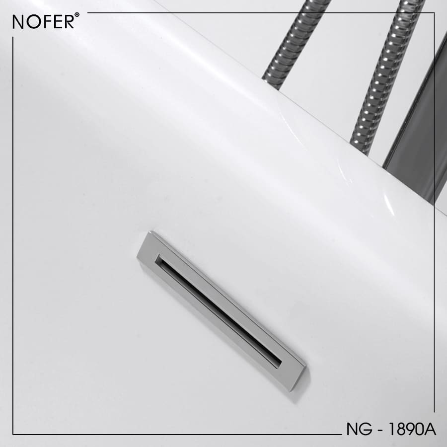 Khe xả tràn thác nước của bồn tắm NG-1890A