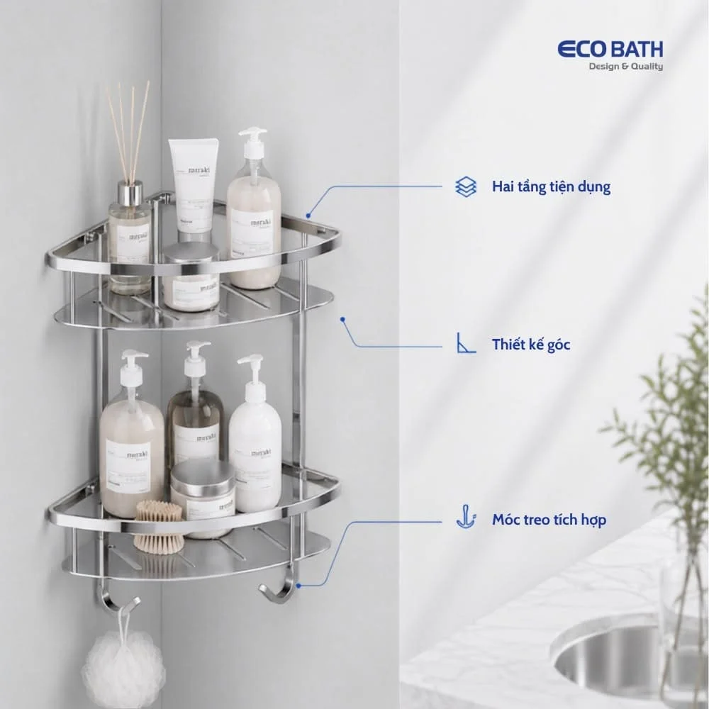 Kinh nghiệm chọn phụ kiện nhà tắm Ecobath
