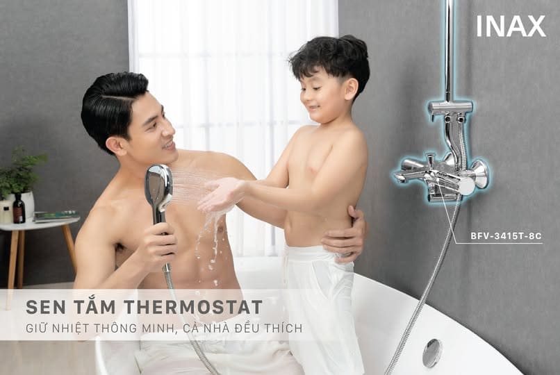 Kinh nghiệm chọn mua sen tắm INAX phù hợp