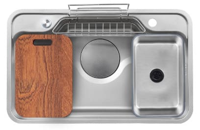 Lưa chọn chậu bếp đầy đủ phụ kiện 