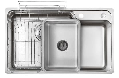 Chậu rửa bát 1 hố Kluger KH8048FS-S80 PLUS