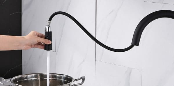  Vòi chậu Kluger rút day tiện lợi sử dụng