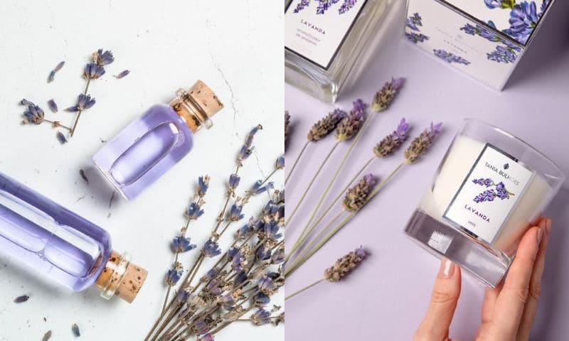 Tinh dầu và nến thơm lavender