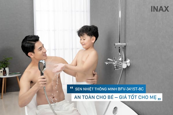 Lợi ích của việc sử dụng sen tắm nhiệt độ