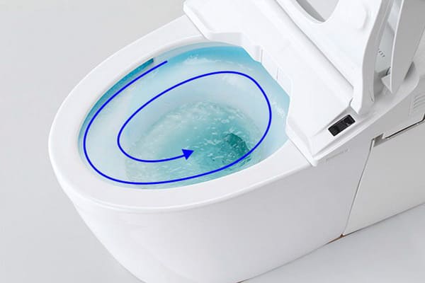 Lưa chọn bồn cầu không để ý đến chế độ xả