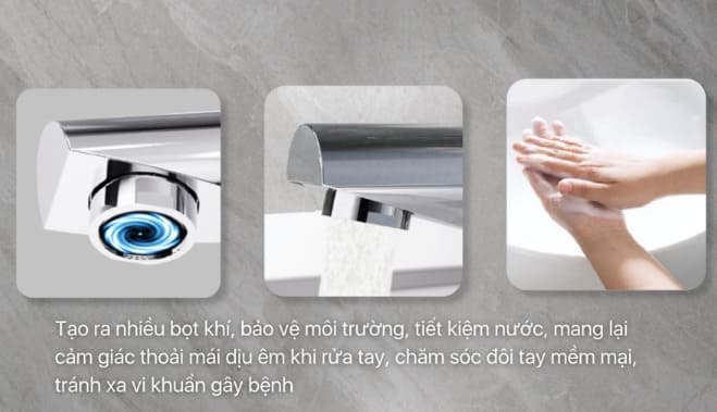 Lựa chọn vòi chậu có tính năng thông minh 