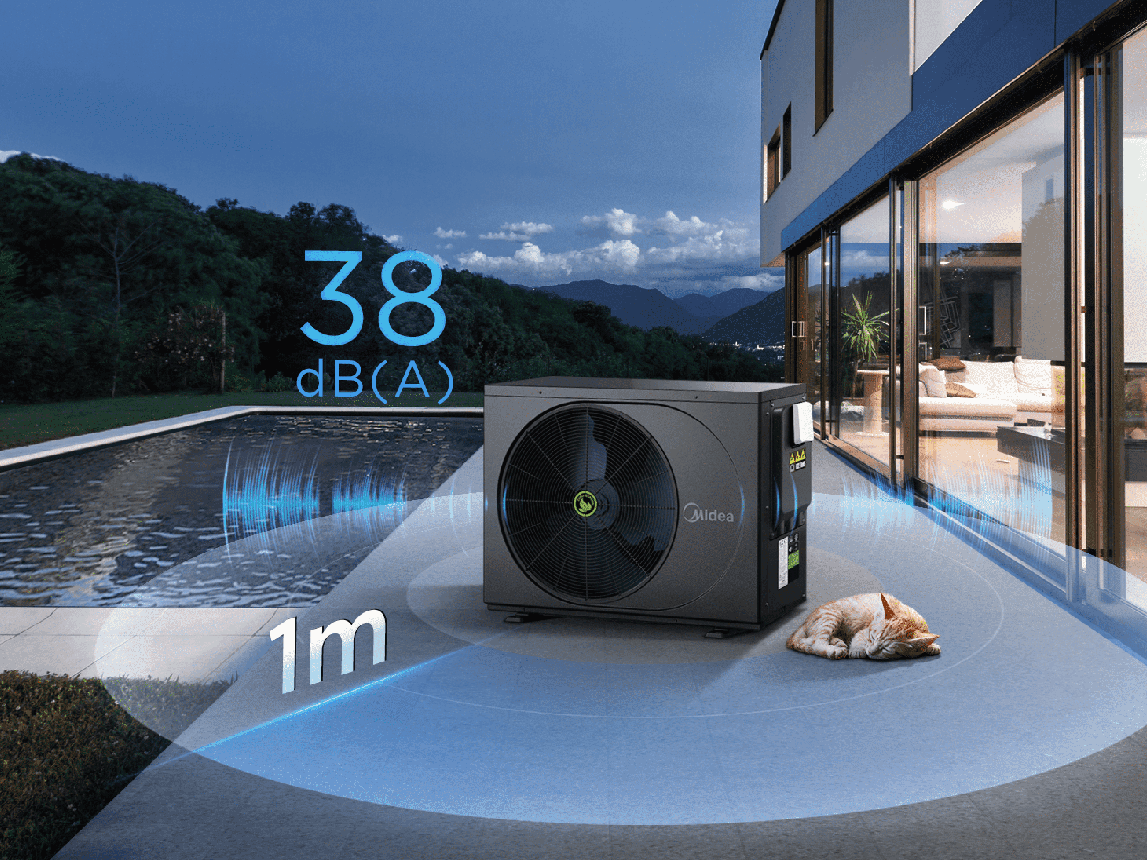 May bơm nhiệt Midea chính hãng giá rẻ nhất tại Ba Đình, Hà Nội