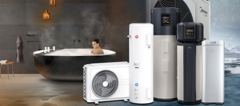 Máy bơm nhiệt Midea chính hãng 