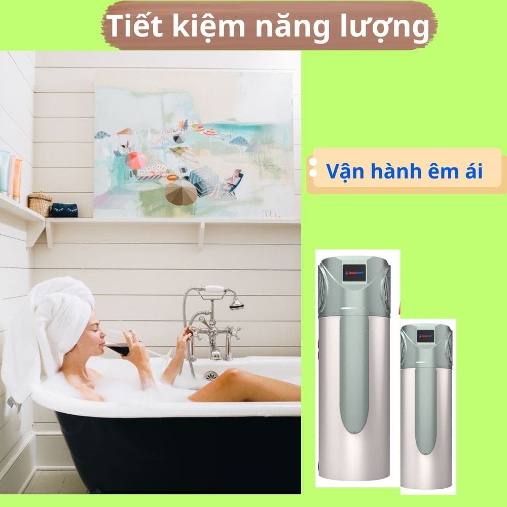 Máy bơm nhiệt Solahart tiết kiệm năng lượng