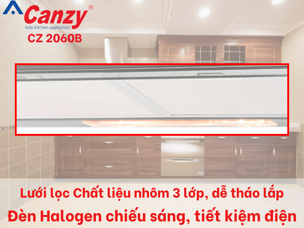 Máy hút mùi Canzy 