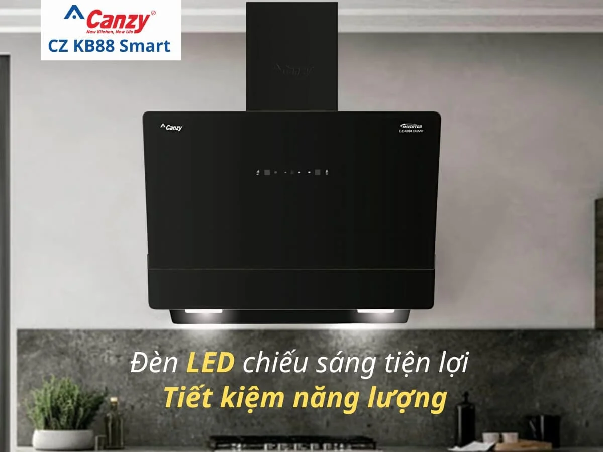 Máy hút mùi Cazy CZ-KB88 Smart