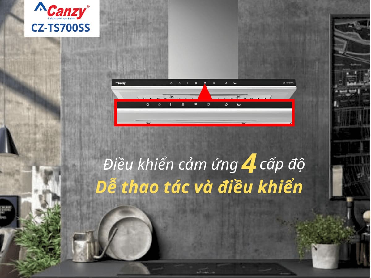 Máy hút mùi Canzy CZ-TS700SS