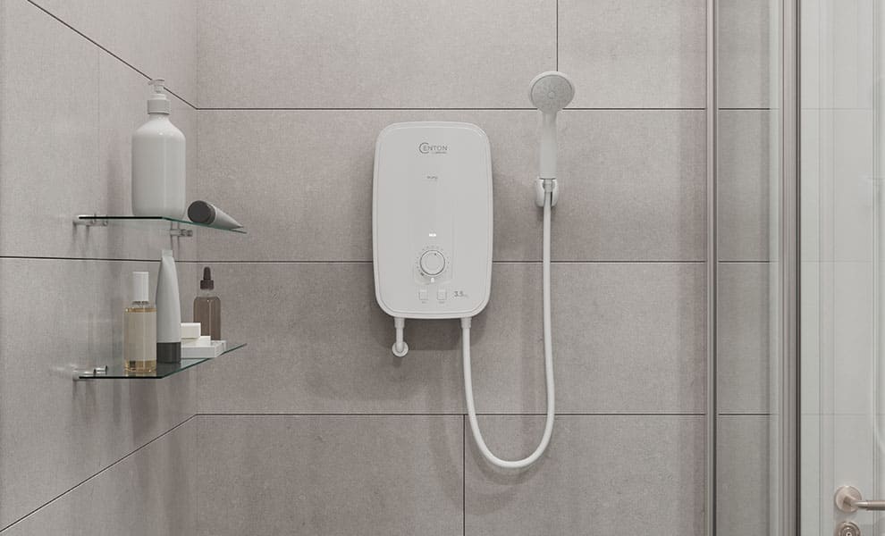 Máy nước nóng trực tiếp Atlantic tiết kiệm không gian 