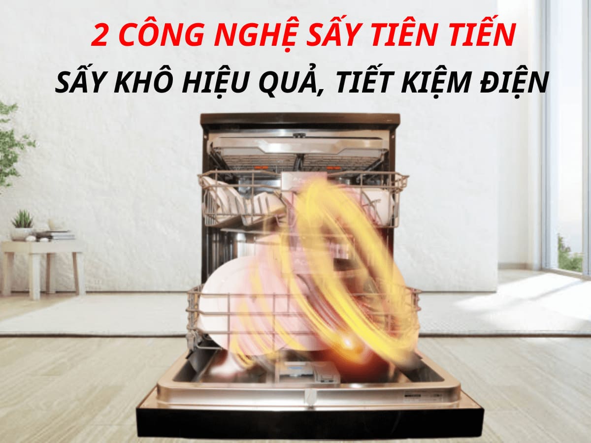 Máy rửa chén Canzy CZ-DWS128C16I