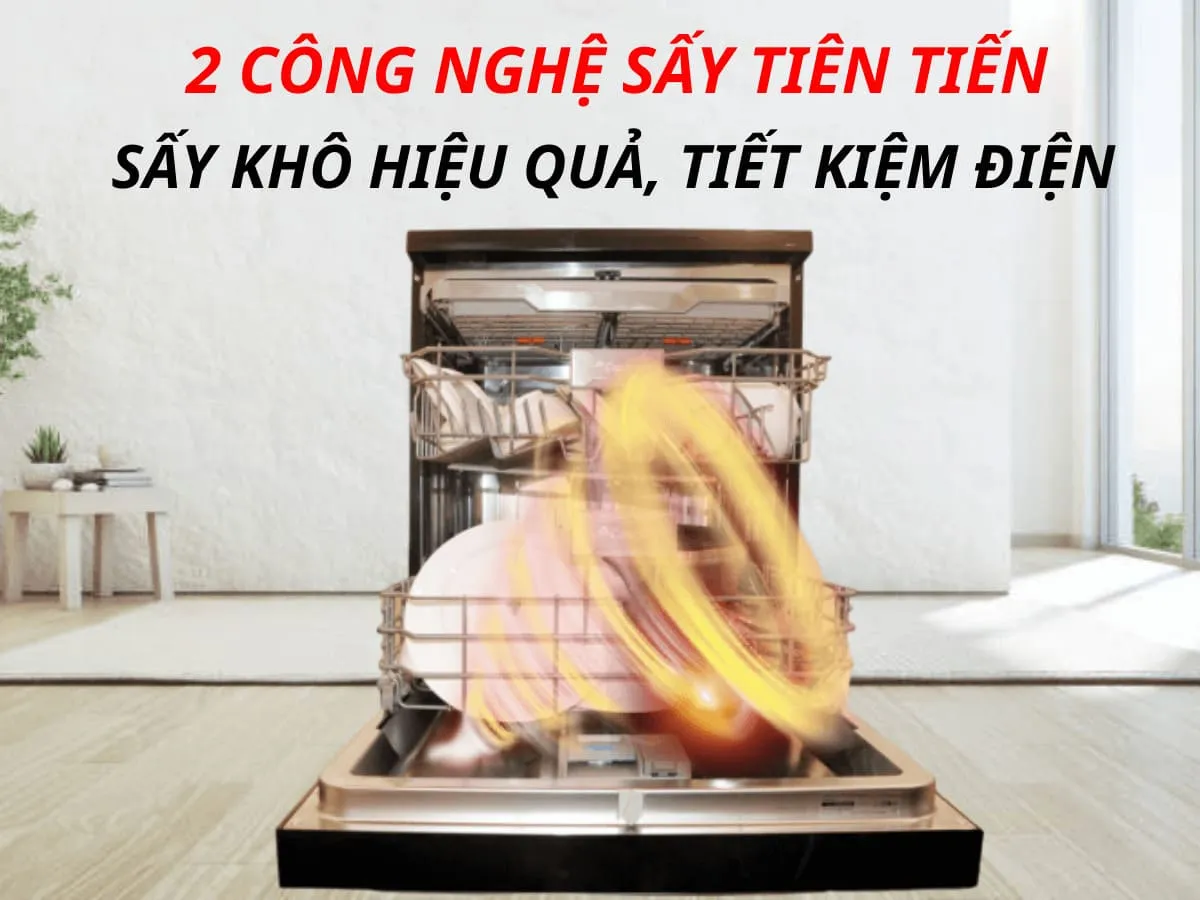 Máy rửa chén Canzy CZ-DWS128C16I