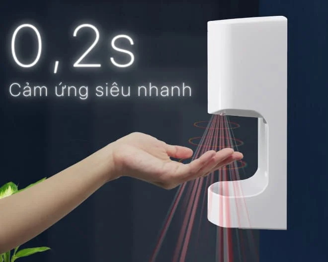 Máy sấy tay cảm ứng siêu nhanh