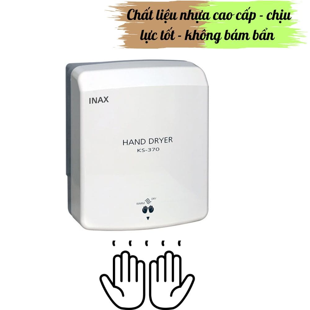 Máy sáy tay ianx chất liệu nhựa cao cấp