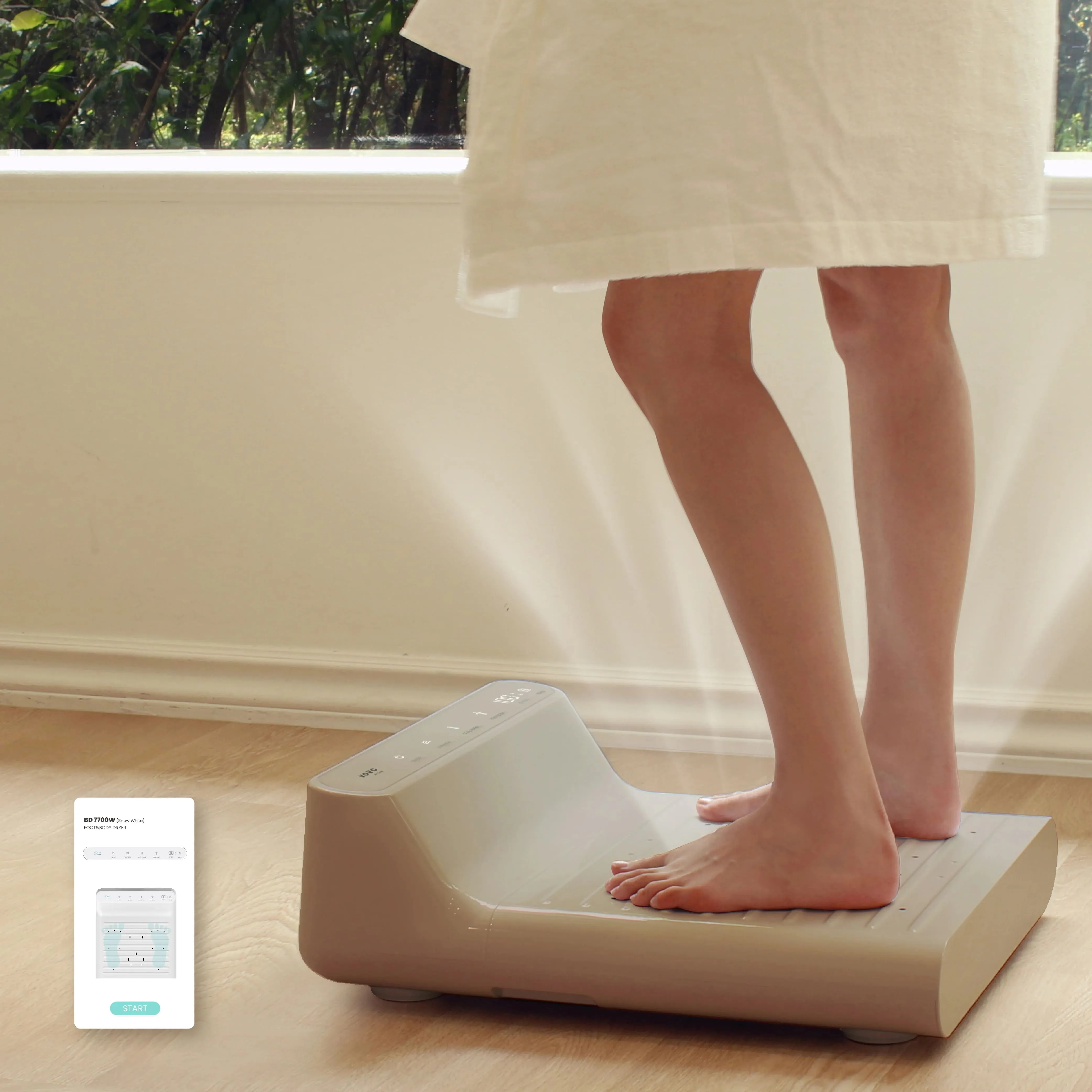 Máy sấy cơ thể VOVO là gì?