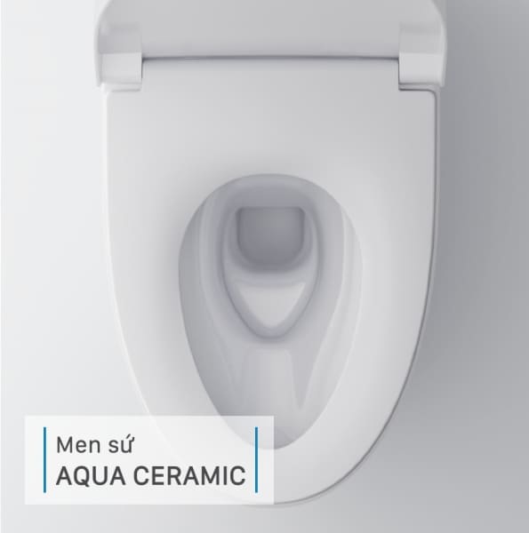 Men sứ Aqua Ceramic bồn cầu Inax 
