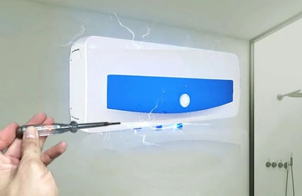 Mẹo phát hiện bình nóng lạnh bị rò điện
