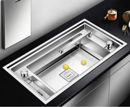 Chậu rửa bát 1 hố Geler GL-8243E