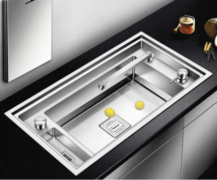 Chậu rửa bát 1 hố Geler GL-8243E