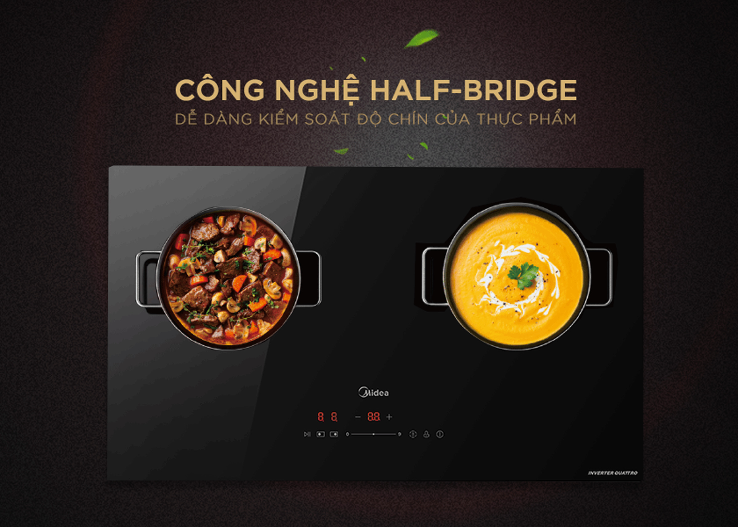 Bếp điện từ midea