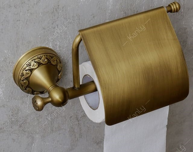 Móc giấy vệ sinh bằng đồng Kanly