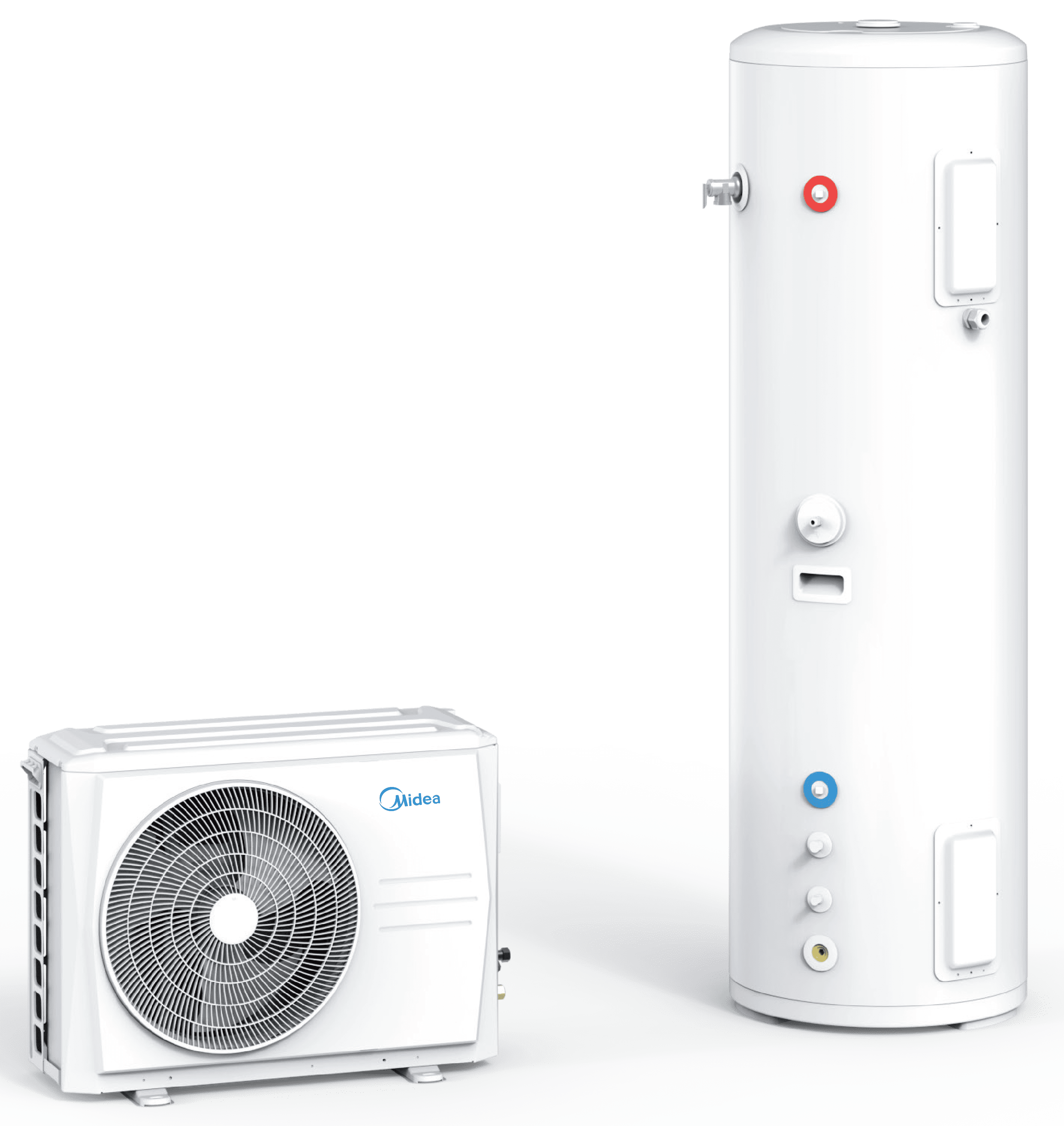 Máy bơm nhiệt Midea MT-200R26 + MHW-FW3