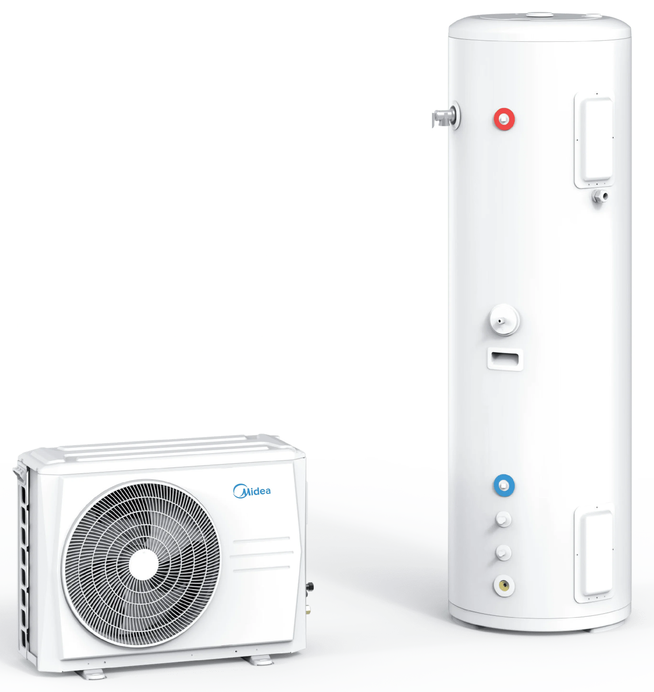 Máy bơm nhiệt Midea MT-200R26 + MHW-FW3