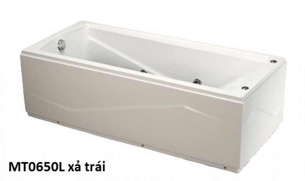 Bồn Tắm Massage 1.5M Chân Yếm Caesar MT0150L/R