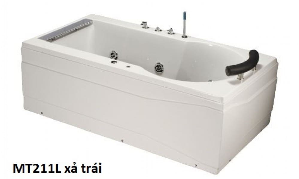 Bồn Tắm Massage 1.5M Chân Yếm Caesar MT0150L/R