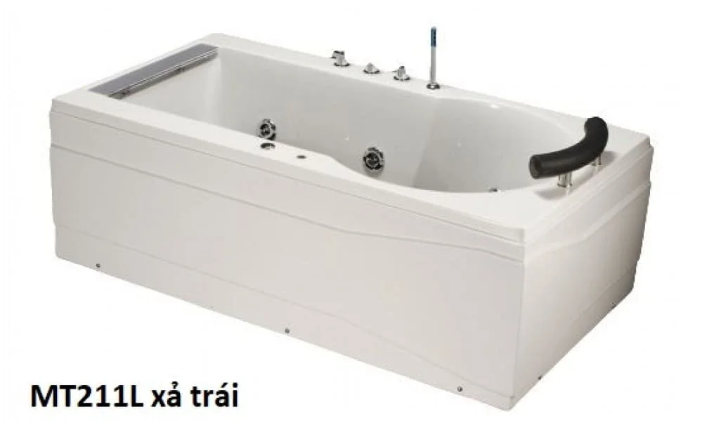 Bồn Tắm Massage 1.5M Chân Yếm Caesar MT0150L/R