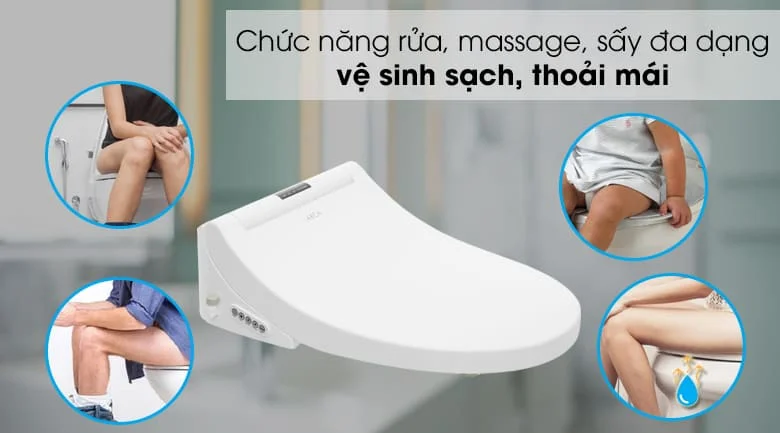 Nắp bồn cầu điện tử Arca KM-01-EN