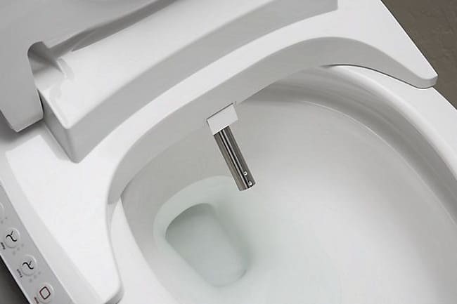 Nắp bồn cầu điện tử hạn chế sử dụng giấy vệ sinh 